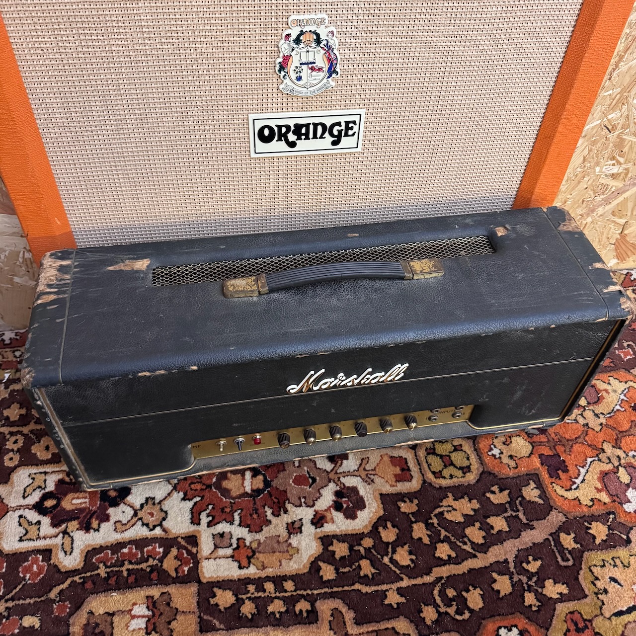 Vintage 1967 1968 Marshall Super Lead 10000 Series 100w Guitar Amplifier Vintage 1967 1968 Marshall Super Lead 10000 Series 100w Guitar Amplifier