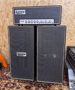 Vintage 1968 Laney Pre Supergroup 60w Plexi PA Amplifier Head Cabinets