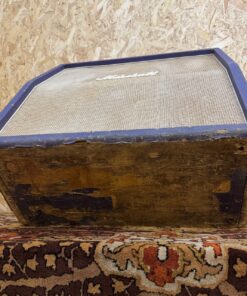 Vintage 1969 1970 Marshall 4x12 Basketweave Purple Amplifier Cabinet