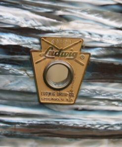 Vintage 1969 Ludwig Super Classic Blue Oyster Pearl Drum Kit