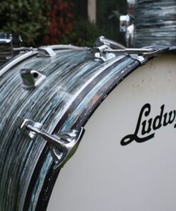 Vintage 1969 Ludwig Super Classic Blue Oyster Pearl Drum Kit