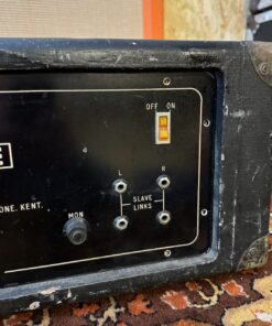 Vintage 1970s Eric Snowball ESE Custom Built SL200 SL150 Amplifier