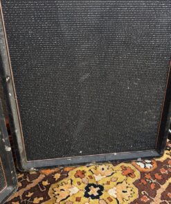 Vintage 1970s WEM Super Dual 12 2x12 Amplifier Cabinets Ex Allan Gordon