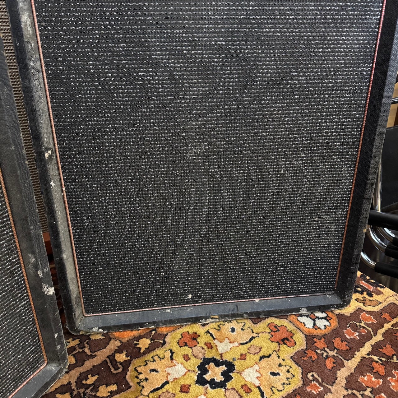 Vintage 1970s WEM Super Dual 12 2x12 Amplifier Cabinets Ex Allan Gordon Vintage 1970s WEM Super Dual 12 2x12 Amplifier Cabinets Ex Allan Gordon