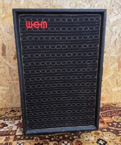 Vintage 1970s WEM Watkins Super Dual 12 2x12 Amplifier Cabinet