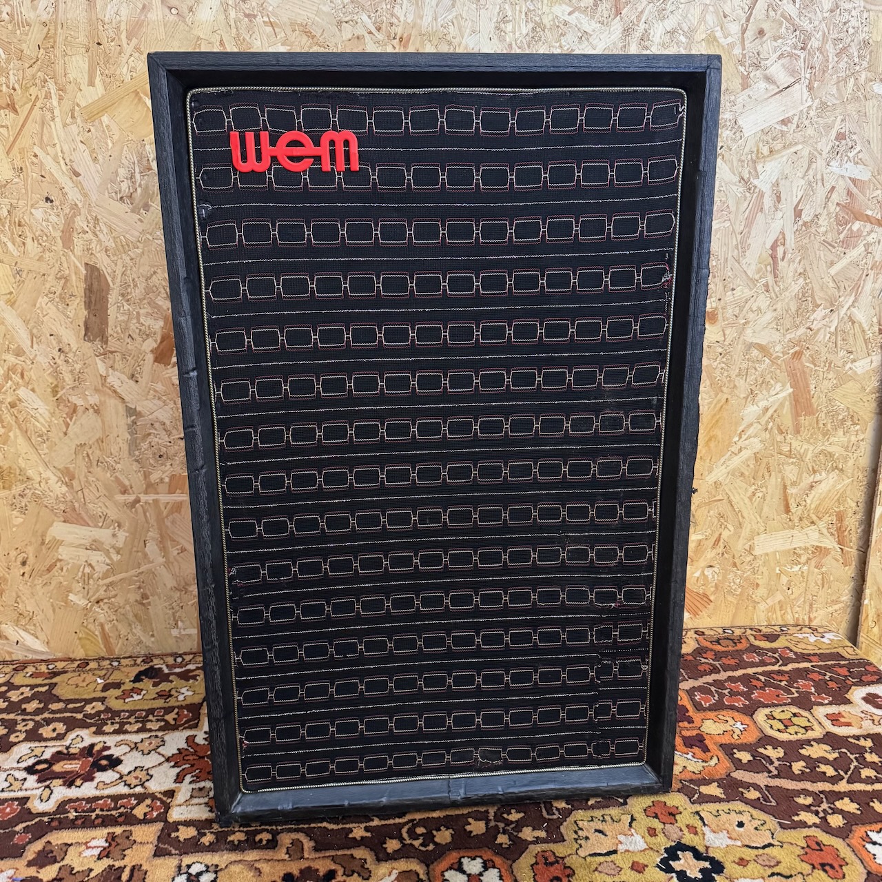 Vintage 1970s WEM Watkins Super Dual 12 2x12 Amplifier Cabinet Vintage 1970s WEM Watkins Super Dual 12 2x12 Amplifier Cabinet