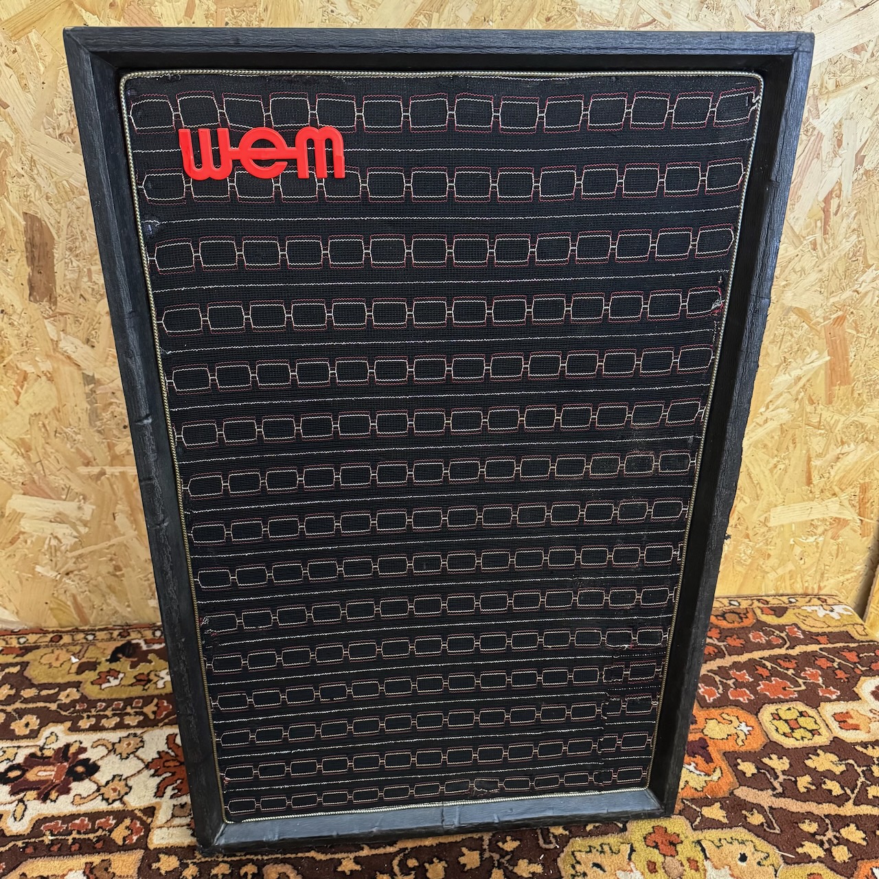 Vintage 1970s WEM Watkins Super Dual 12 2x12 Amplifier Cabinet Vintage 1970s WEM Watkins Super Dual 12 2x12 Amplifier Cabinet