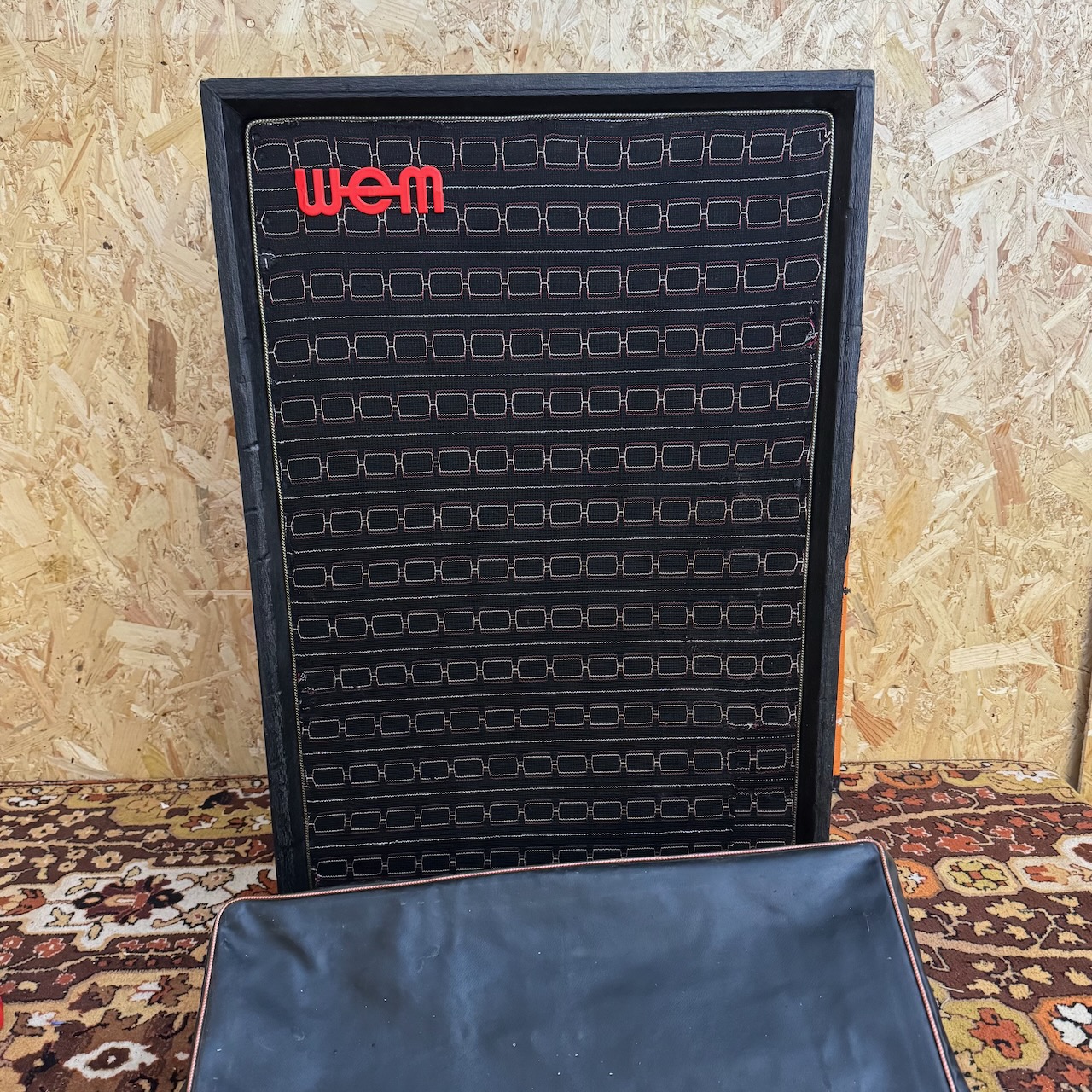 Vintage 1970s WEM Watkins Super Dual 12 2x12 Amplifier Cabinet Vintage 1970s WEM Watkins Super Dual 12 2x12 Amplifier Cabinet