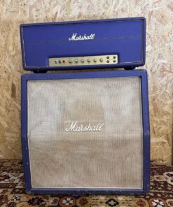 Vintage 1971 Marshall Super Lead 100w Original Purple Amplifier Stack