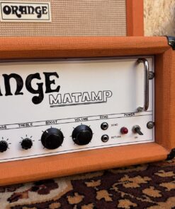 Vintage 1971 Orange Matamp OR100 251 Valve Amplifier Head w Cover