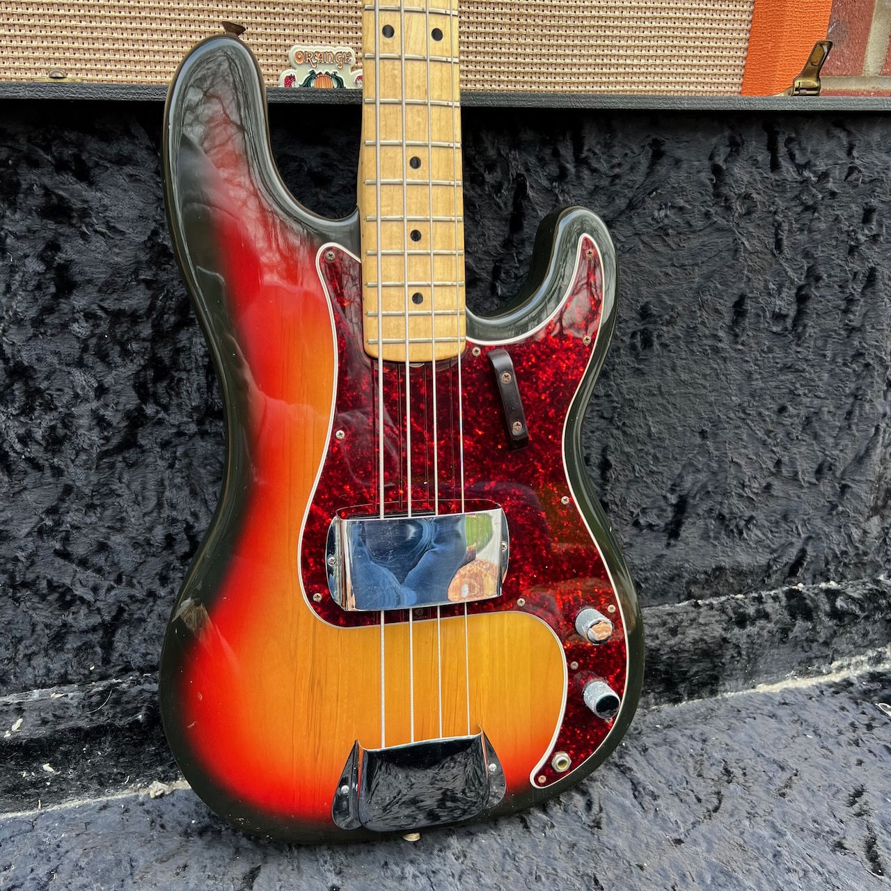 Vintage 1972 Fender USA Precision Sunburst Bass Guitar Tags Vintage 1972 Fender USA Precision Sunburst Bass Guitar Tags