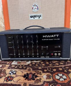 Vintage 1973 Hiwatt Custom Built PA50 50w DR512 Amplifier Head
