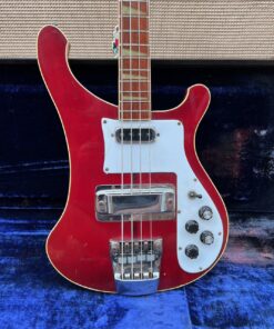 Vintage 1974 Rickenbacker 4001 Burgundyglo Bass Guitar OHSC