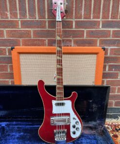Vintage 1974 Rickenbacker 4001 Burgundyglo Bass Guitar OHSC
