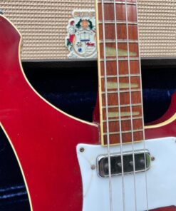 Vintage 1974 Rickenbacker 4001 Burgundyglo Bass Guitar OHSC