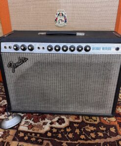 Vintage 1976 Fender Deluxe Reverb 1x12 USA Export Amplifier Combo
