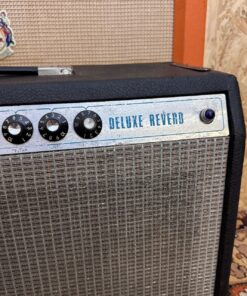 Vintage 1976 Fender Deluxe Reverb 1x12 USA Export Amplifier Combo