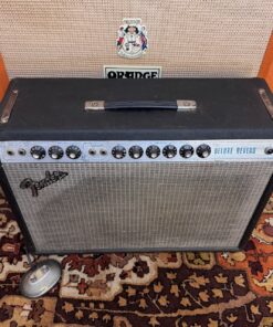 Vintage 1976 Fender Deluxe Reverb 1x12 USA Export Amplifier Combo