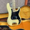 Vintage 1976 Fender USA Precision Olympic White Bass Guitar
