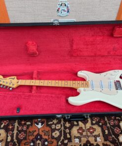 Vintage 1976 Greco Super Sounds White Stratocaster Guitar OHSC