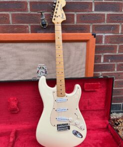 Vintage 1976 Greco Super Sounds White Stratocaster Guitar OHSC