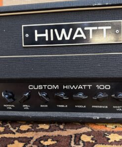 Vintage 1976 Hiwatt Custom 100 DR103 Valve Amplifier Head