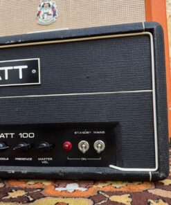 Vintage 1976 Hiwatt Custom 100 DR103 Valve Amplifier Head