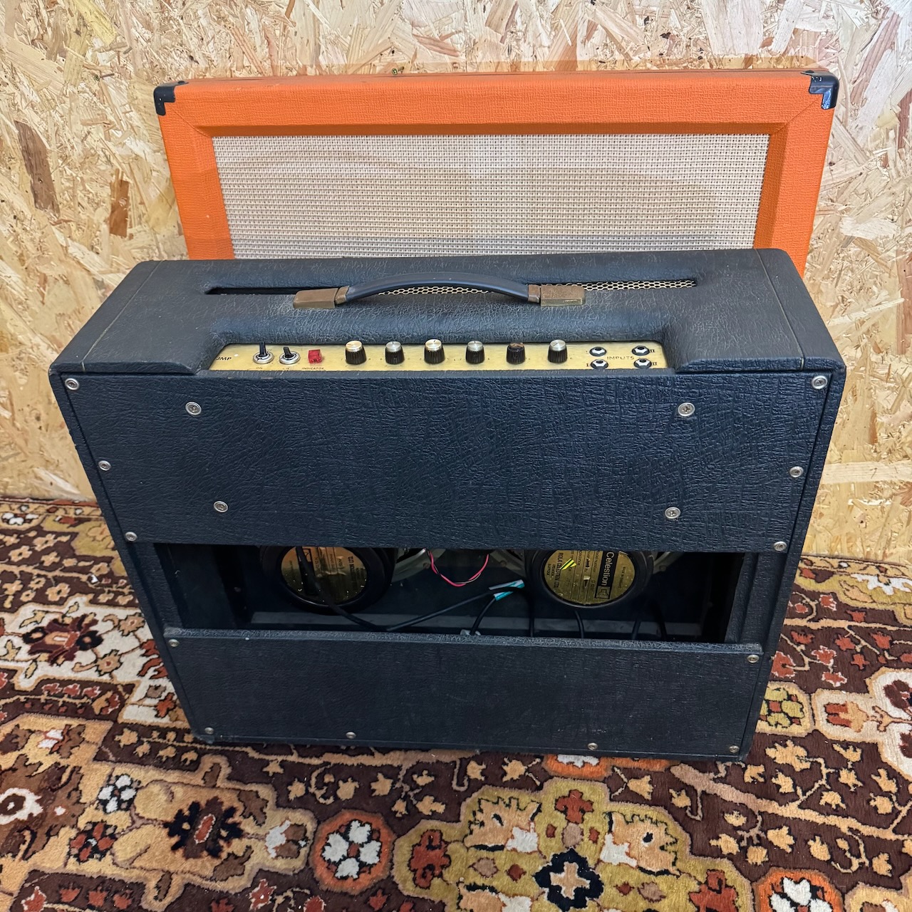 Vintage 1976 Marshall Lead Bass 50 Valve Amplifier Combo Vintage 1976 Marshall Lead Bass 50 Valve Amplifier Combo