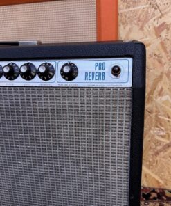 Vintage 1977 Fender Pro Reverb 2x12 Silverface USA Amplifier