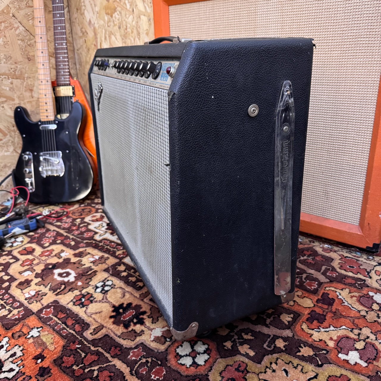 Vintage 1979 Fender Vibrosonic Reverb 1x15 USA Amplifier Combo EVM Vintage 1979 Fender Vibrosonic Reverb 1x15 USA Amplifier Combo EVM