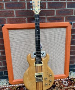 Vintage 1980s Kay Neck DC Humbucker Natural Korea Guitar