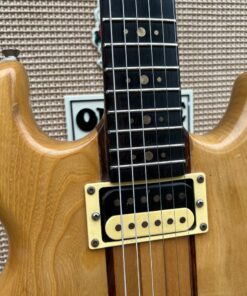 Vintage 1980s Kay Neck DC Humbucker Natural Korea Guitar