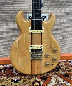 Vintage 1980s Kay Neck DC Humbucker Natural Korea Guitar