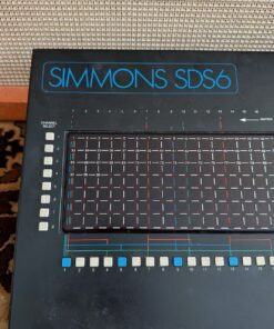 Vintage 1980s Simmons SDS6 Sequencer Drum Machine System Ronnie Lane Studio