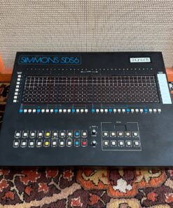 Vintage 1980s Simmons SDS6 Sequencer Drum Machine System Ronnie Lane Studio