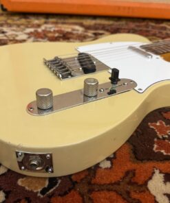 Vintage 1984 Tokai Breezy Sound White Rosewood Telecaster Guitar 1980s