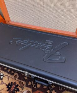 Vintage 1987 Fender USA Black Maple Standard Stratocaster Guitar OHSC