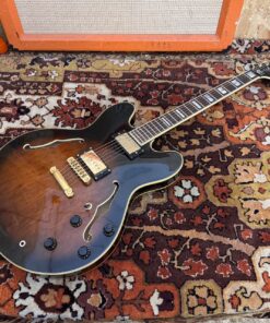Vintage 1988 Epiphone by Gibson Sheraton VSB Electric Guitar 1980s