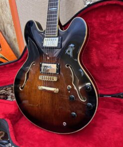 Vintage 1988 Epiphone by Gibson Sheraton VSB Electric Guitar 1980s