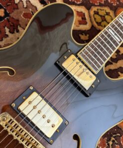 Vintage 1988 Epiphone by Gibson Sheraton VSB Electric Guitar 1980s