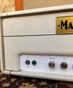 Vintage Handmade Handwired JTM45 JMP White Vintage Parts Amplifier Head Marshall