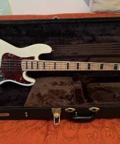 Lakland 55-60 Vintage J (2017) – Translucent White / Birdseye Maple Fingerboard